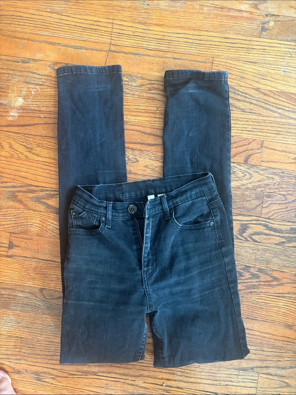 Mango High Rise Stretch straight Jeans